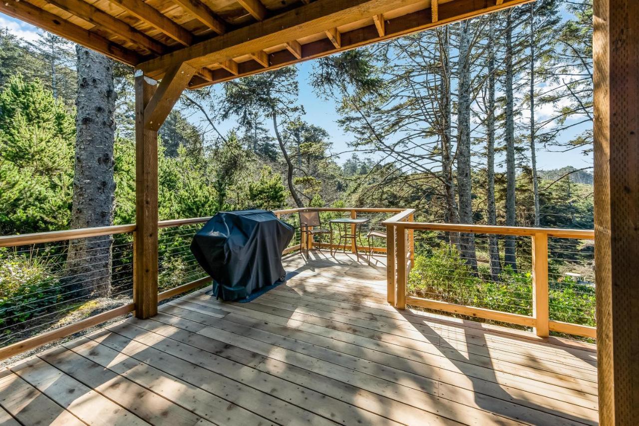 Yaquina Lighthouse View Beach Home Newport Exterior foto